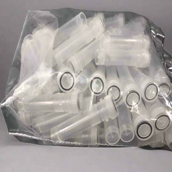 United Scientific Storage Vial 2ml with O-Ring Screw Cap Total of 450 Vials Vials United Scientific Supplies