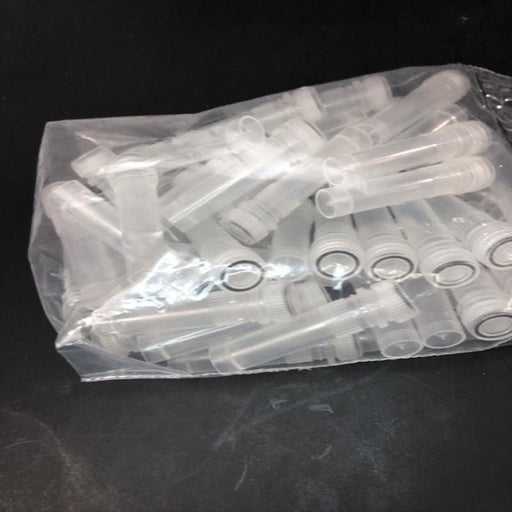 United Scientific Storage Vials 2ml with O-Ring Screw Cap Sterile Bag of 50 Lab Consumables::Tubes, Vials, and Flasks United Scientific Supplies