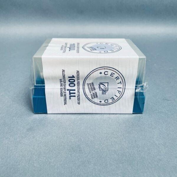 Universal Aerosol Resistant Pipette Tips 100 ul Filtered 4 Racks with 96 Tips Ea Pipettes & Pipette Tips VWR