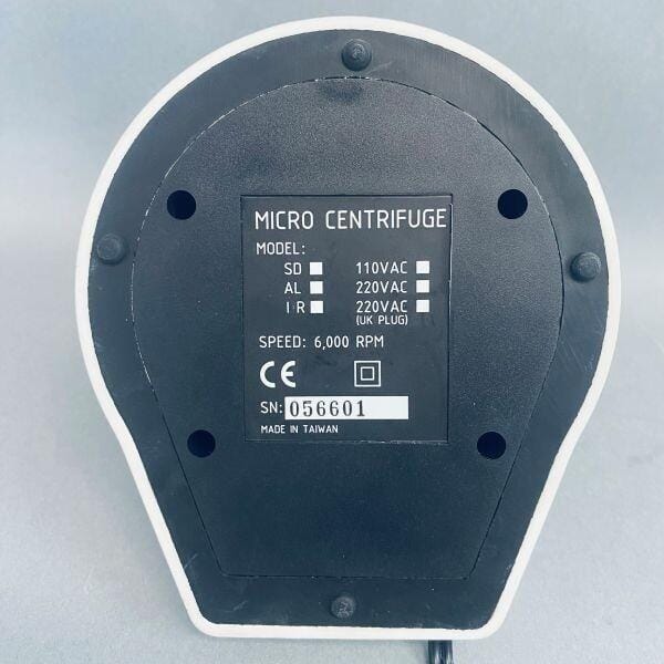 USA Scientific Microcentrifuge with 6 Place 2 ml Tube Rotor Centrifuges USA Scientific