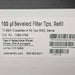 USA Scientific Pipette Tip TipOne 100 ul Filter Tip Refills Sterile 20 Racks Pipettes USA Scientific