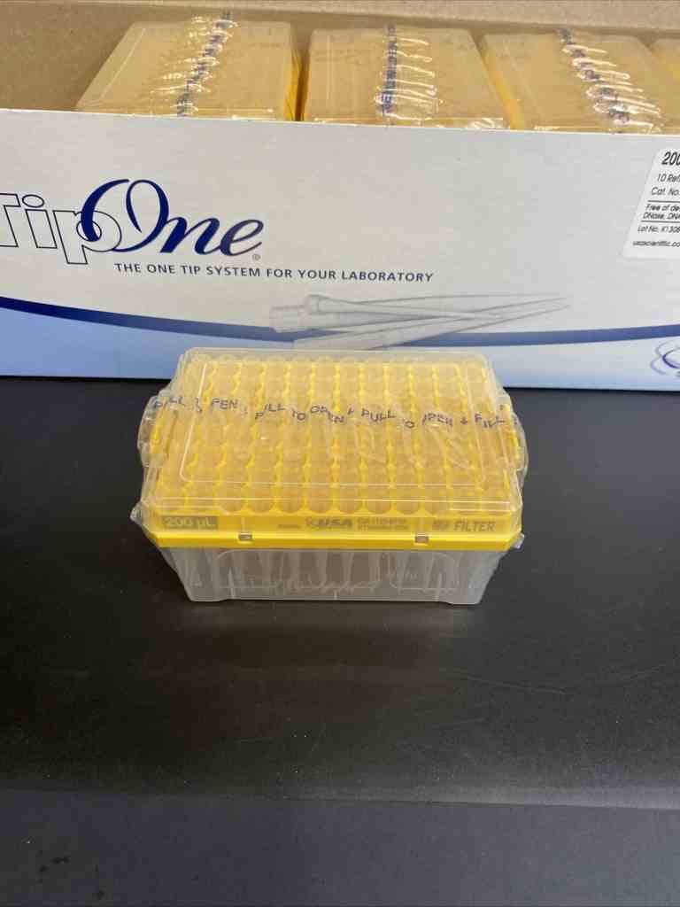 USA Scientific Pipette Tips 200 ul Filtered 30 Refill Racks Pipets & Pipette Tips USA Scientific