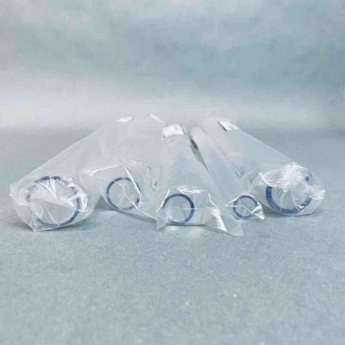 USA Sealing Assorted 12 in Clear Round Polycarbonate Tubes - Lot of 9 Tubes Other USA Sealing