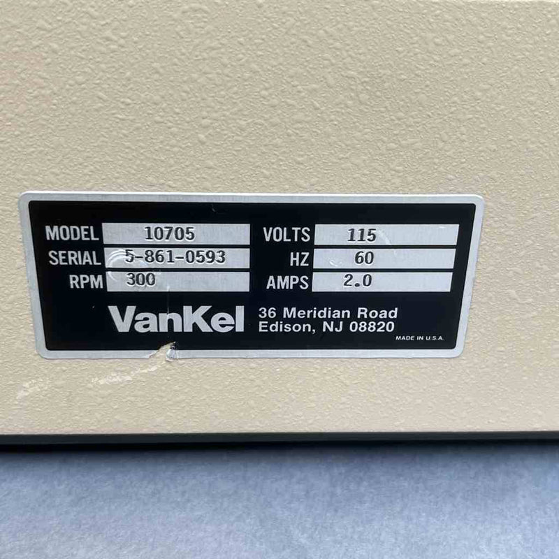 Vankel Vanderkamp Tap Density Tester 300 RPM 3 in. Diameter Dual Platform Other Test, Measurement & Inspection Vanderkamp