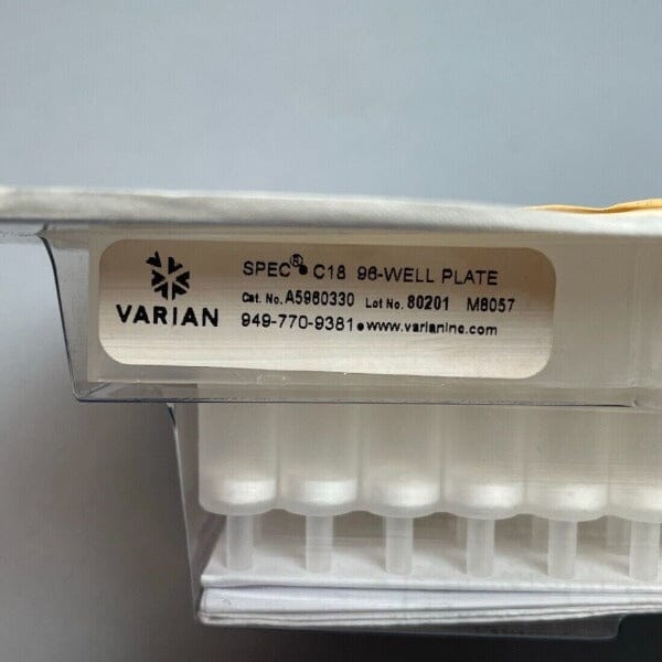 Varian SPEC C18 Microplate 96 Well 30 mg Filters Varian