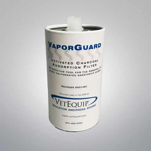 VetEquip VaporGuard Adsorption Filter Activated Charcoal 2 Cases 16 Filters Total Animal Science VetEquip