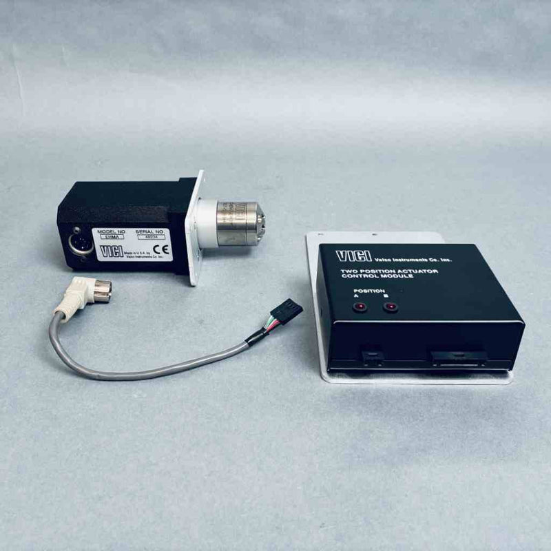 VICI EHMA Microelectric Actuator with 6-Port Valve and Control Module Equipment Parts VICI