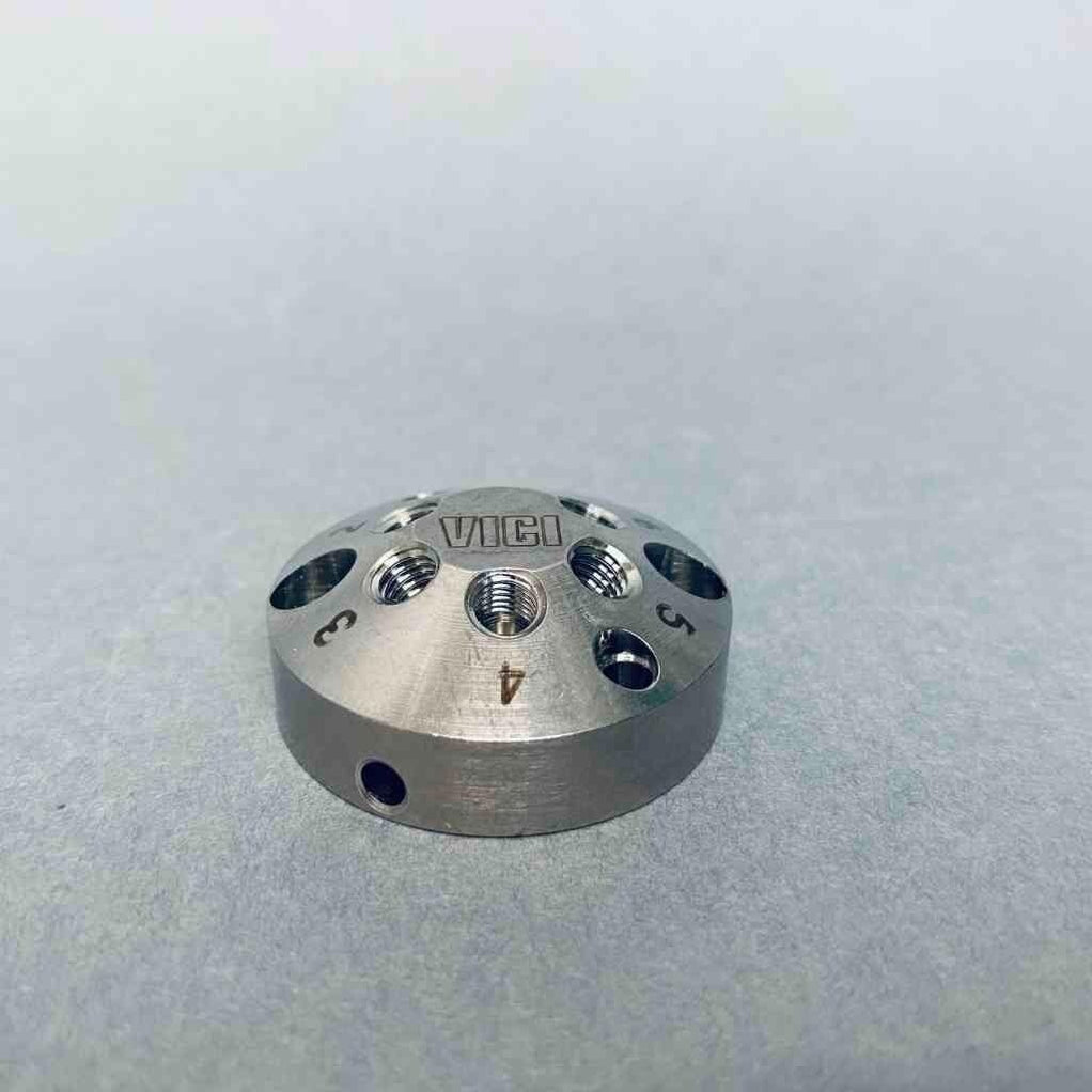 Valcoe Values Vici Valco Cheminert Stator for 6 Port Valve with .25 mm Ports N60 SS ...
