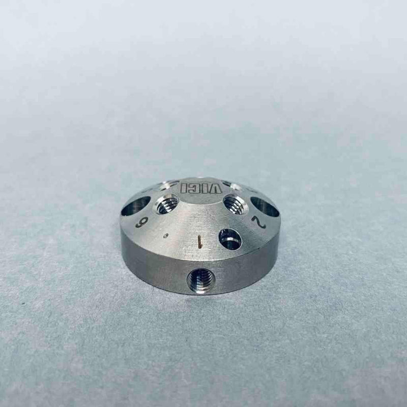 Vici Valco Cheminert Stator for 6 Port Valve with .25 mm Ports N60 SS LC/MS/GC VICI