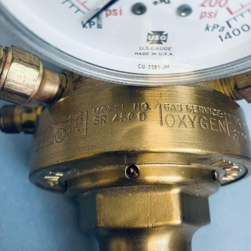 Victor Compressed Gas Regulator Single Stage Heavy Duty Oxygen Air Pressure Regulators Victor