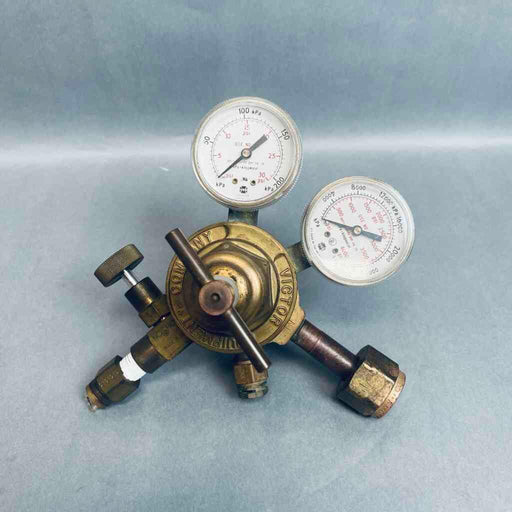 Victor Gas Regulator Single Stage CGA 580 Inlet 3000 PSIG Air Pressure Regulators Victor
