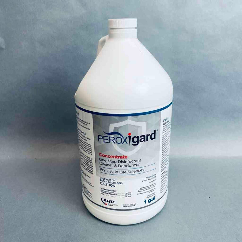 Virox Technologies Peroxigard Concentrate Liquid 1 Gallon Accelerated Hydrogen Peroxide Case of 4 Bottles Cleaning Equipment & Kits Virox Technologies