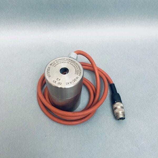 Visilux UL20 Inspection Light 24 V 20 W 3 Prong Male Adapter Lighting Units Visilux