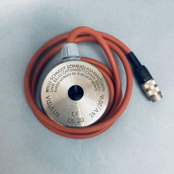 Visilux UL20 Inspection Light 24 V 20 W 3 Prong Male Adapter Lighting Units Visilux