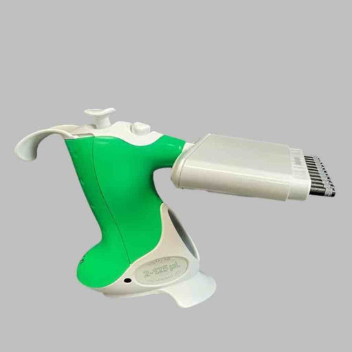 VistaLab Ovation Multichannel Pipette 125 ul 12 Channel Adjustable Volume Pipettors/Automatic Pipettes VistaLab