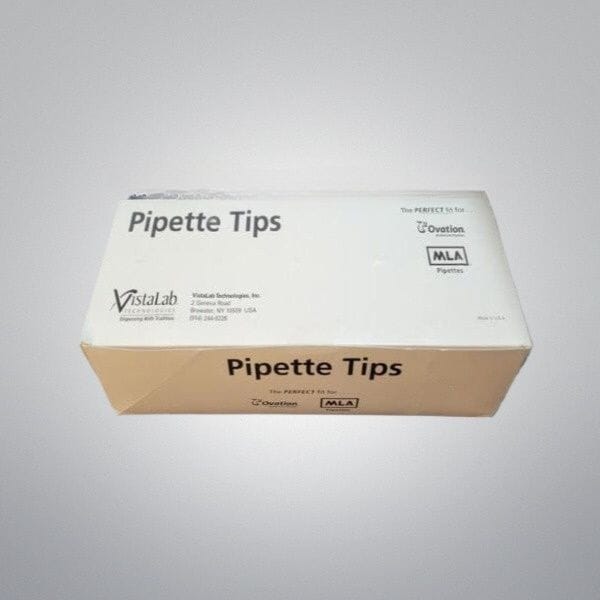 VistaLab Pipette Tips 1250 ul 20 Racks with 192 Tips Each Pipets & Pipette Tips VistaLab