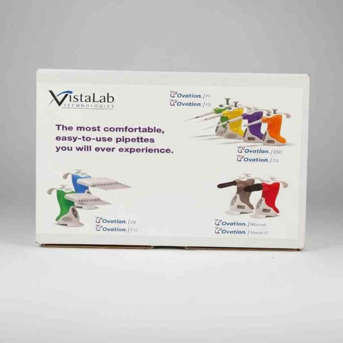 VistaLab QS Ovation Pipette 1000 ul Single Channel Adjustable Volume Pipettors/Automatic Pipettes VistaLab