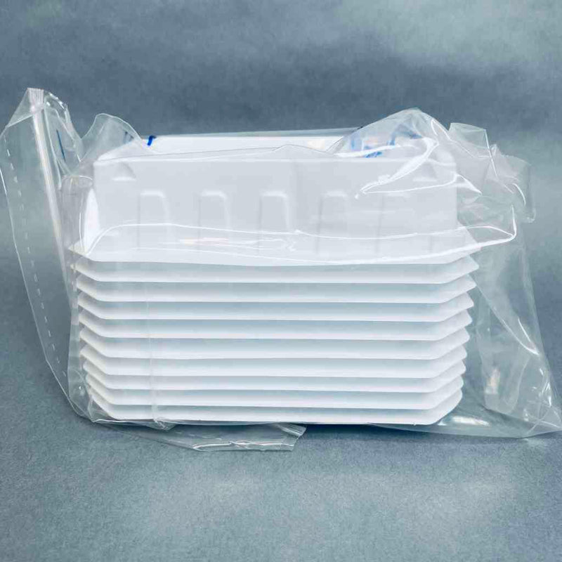 VistaLab Reagent Reservoir 100 ml Bulk Case of 100 Reservoirs Reagent Reservoirs VistaLab