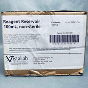 VistaLab Reagent Reservoir 100 ml Bulk Case of 100 Reservoirs Reagent Reservoirs VistaLab