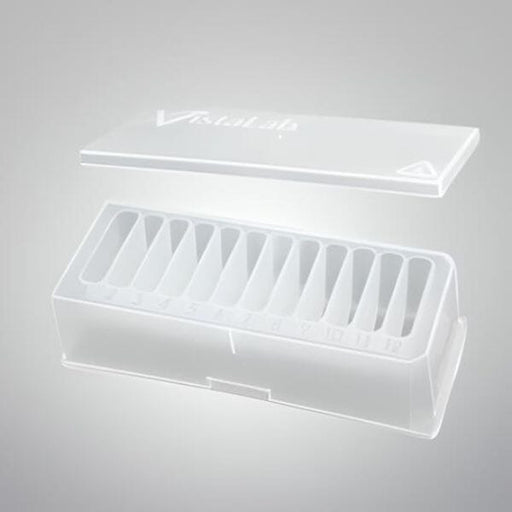 VistaLab Reagent Reservoir 12 Channel with Lid Individually Packaged 50 Basins Other VistaLab