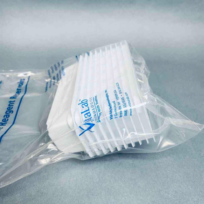 VistaLab Reagent Reservoir 25 ml Bulk Case of 100 Reservoirs Reagent Reservoirs VistaLab