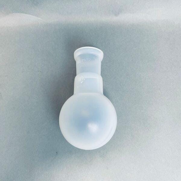 Vitlab Round Bottom Flask 100 ml PFA NS 29/32 Taper Joint Lab Culture Flask VitLab