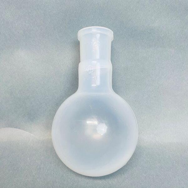 Vitlab Round Bottom Flask 250 ml PFA NS 29/32 Taper Joint Lab Culture Flask VitLab