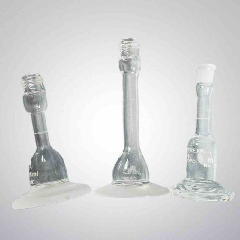 Volumetric Flask 5 ml Class A Set of 3 Volumetric Flasks Lab Flasks Corning