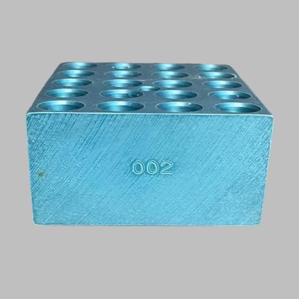 VWR 13259-002 Heating Block Aluminum 11.5 mm Diameter 20 Wells Lab Equipment::Other Lab Equipment VWR