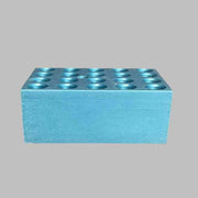 VWR 13259-002 Heating Block Aluminum 11.5 mm Diameter 20 Wells Lab Incubators VWR