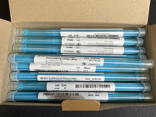 VWR 220216 Disposable Inoculating Loops 10 ul Blue Pack of 250 Other VWR