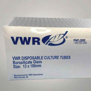 VWR 47729-572 Culture Tubes Borosilicate 13 x 100 mm 9ml Sealed Box of 250 Lab Consumables::Tubes, Vials, and Flasks VWR International