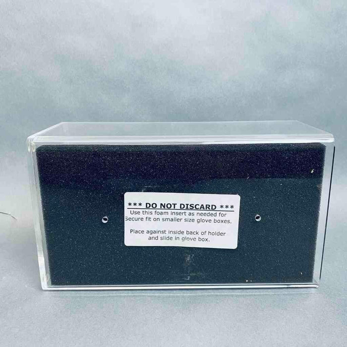 VWR Acrylic Single Glove Box Holder - Lot of 2 Holders Lab Gloves VWR