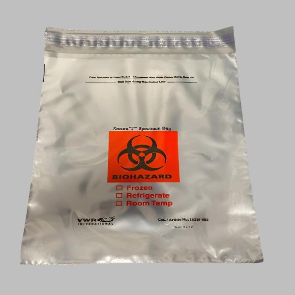 VWR Biohazard Specimen Bag Secura T - 395 Bags Other VWR