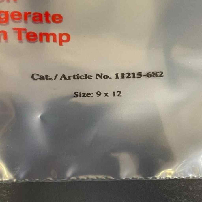 VWR Biohazard Specimen Bag Secura T 9 x 12 inches - 395 Bags Other Medical & Lab Equipment VWR