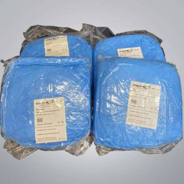 VWR Bouffant Cap Maximum Protection Blue Latex Free 400 Caps Other VWR