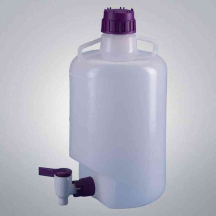 VWR Carboy with Spigot 5 L Narrow Mouth LDPE Bottles VWR