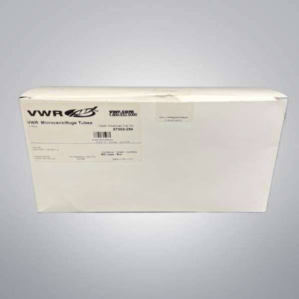 VWR Centrifuge Tube 1.7 ml with Snap Cap Total of 1000 Tubes Lab Consumables::Tubes, Vials, and Flasks VWR