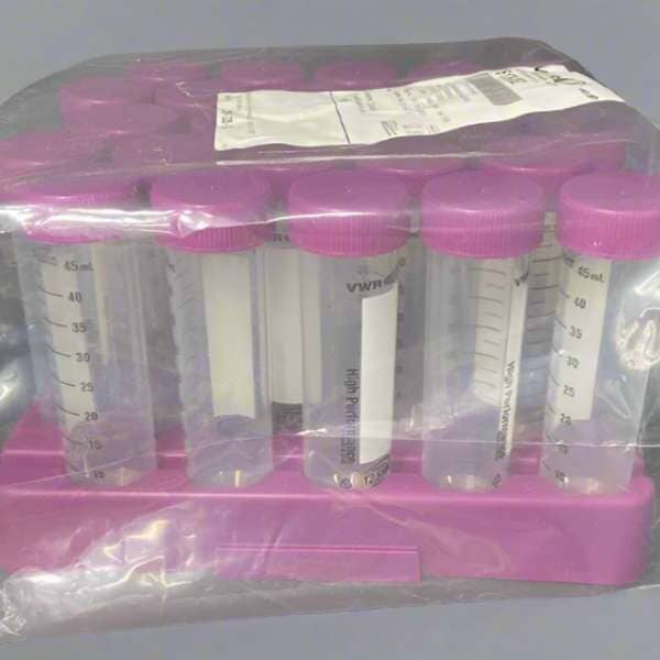 VWR Centrifuge Tube 50 ml Graduated 75 Conical Tubes Centrifuge Tubes VWR