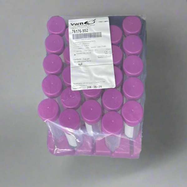 VWR Centrifuge Tube 50 ml Graduated 75 Conical Tubes Centrifuge Tubes VWR