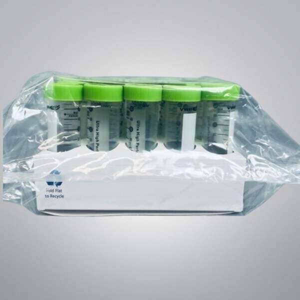 VWR Centrifuge Tube 50 ml Plug Cap 20000 g Case of 500 Conical Tubes Lab Consumables::Tubes, Vials, and Flasks VWR International