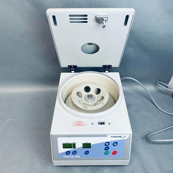 VWR Clinical 200 Large Capacity Centrifuge Digital with Hermle 221.55 Rotor Centrifuges VWR