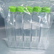 VWR Culture Flask 182.5 cm2 with Plug Seal Cap PS Sterile 8 packs of 5 - Total of 40 Flasks Lab Flasks VWR