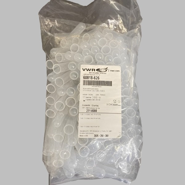 VWR Culture Tube 14 ml 17 x 100 mm Round Bottom Polystyrene 750 Tubes Lab Consumables::Tubes, Vials, and Flasks VWR