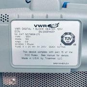 VWR Digital Block Heater 120 V with 20 Place Heating Block Lab Incubators VWR