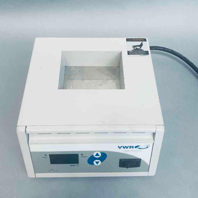 VWR Digital Block Heater with 1.5 ml 20 Well Heating Block and Warranty Lab Incubators VWR