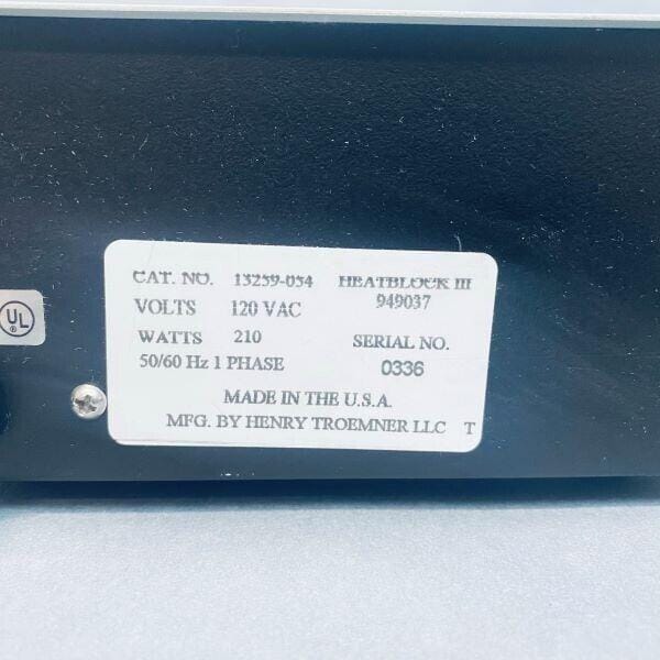 VWR Digital Heatblock III 120 V 60 Hz Other VWR