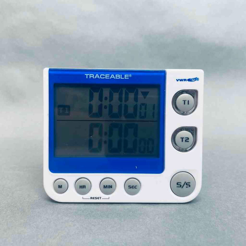 VWR Dual Channel Timer Traceable Flashing LED Lot of 2 Timers Other Medical, Lab & Dental Supplies VWR