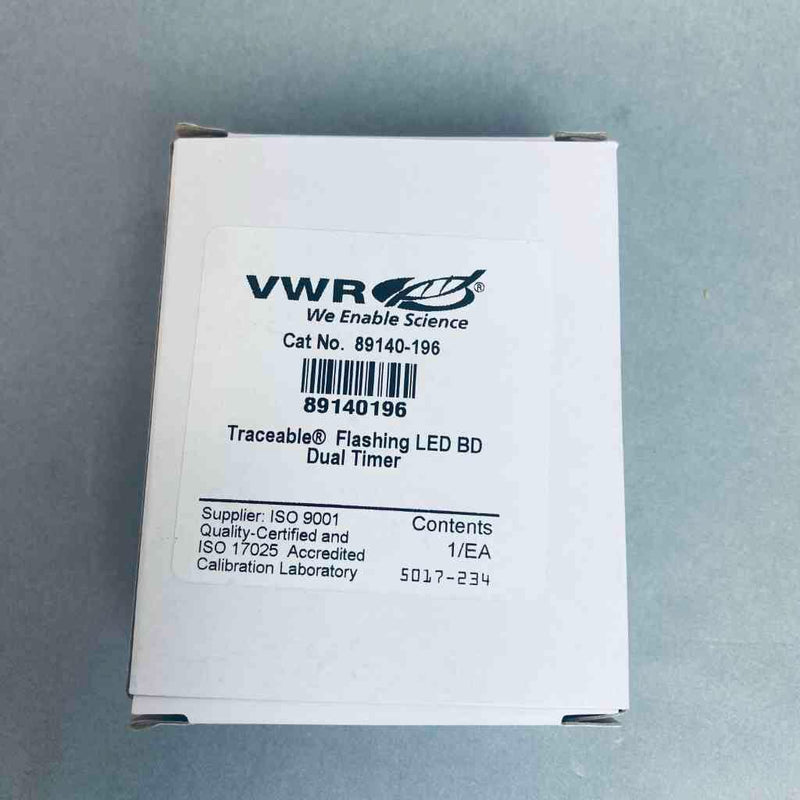 VWR Dual Channel Timer Traceable Flashing LED Lot of 2 Timers Other Medical, Lab & Dental Supplies VWR