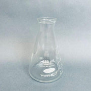 VWR Erlenmeyer Flask Narrow Mouth 250 ml Lot of 6 Flasks Lab Flasks VWR